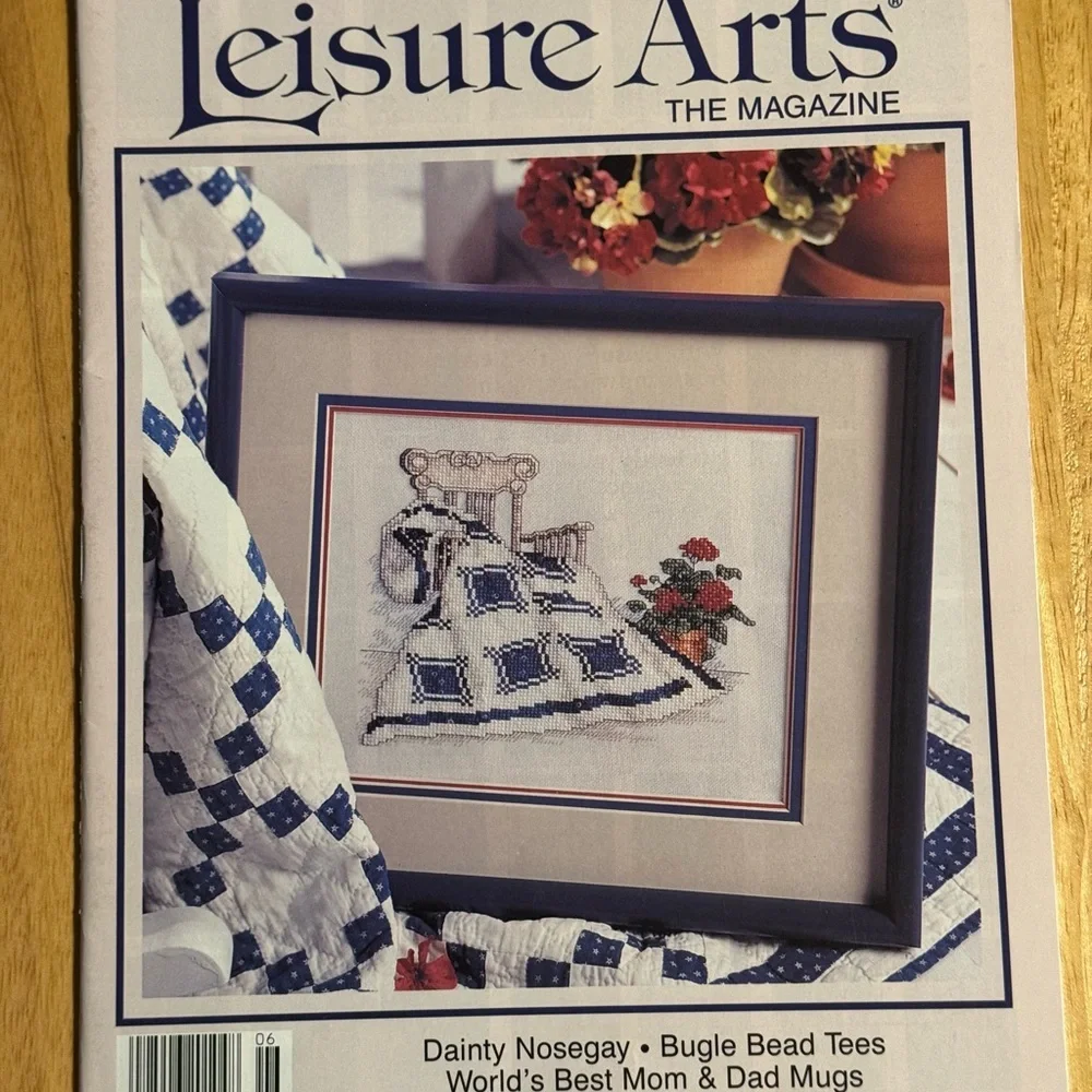 Leisure Arts Cross‎ Stitch Magazine June 1995